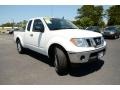 2011 Avalanche White Nissan Frontier SV V6 King Cab  photo #3