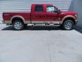 2013 Ruby Red Metallic Ford F250 Super Duty King Ranch Crew Cab 4x4  photo #3