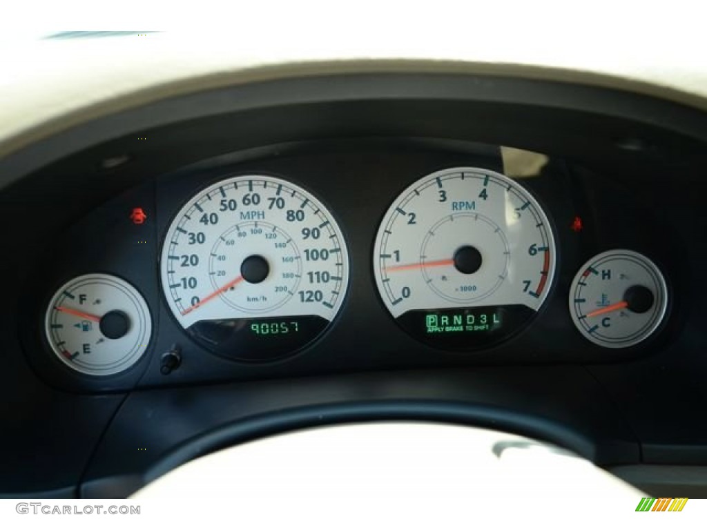 2007 Chrysler Town & Country Touring Gauges Photo #81008550