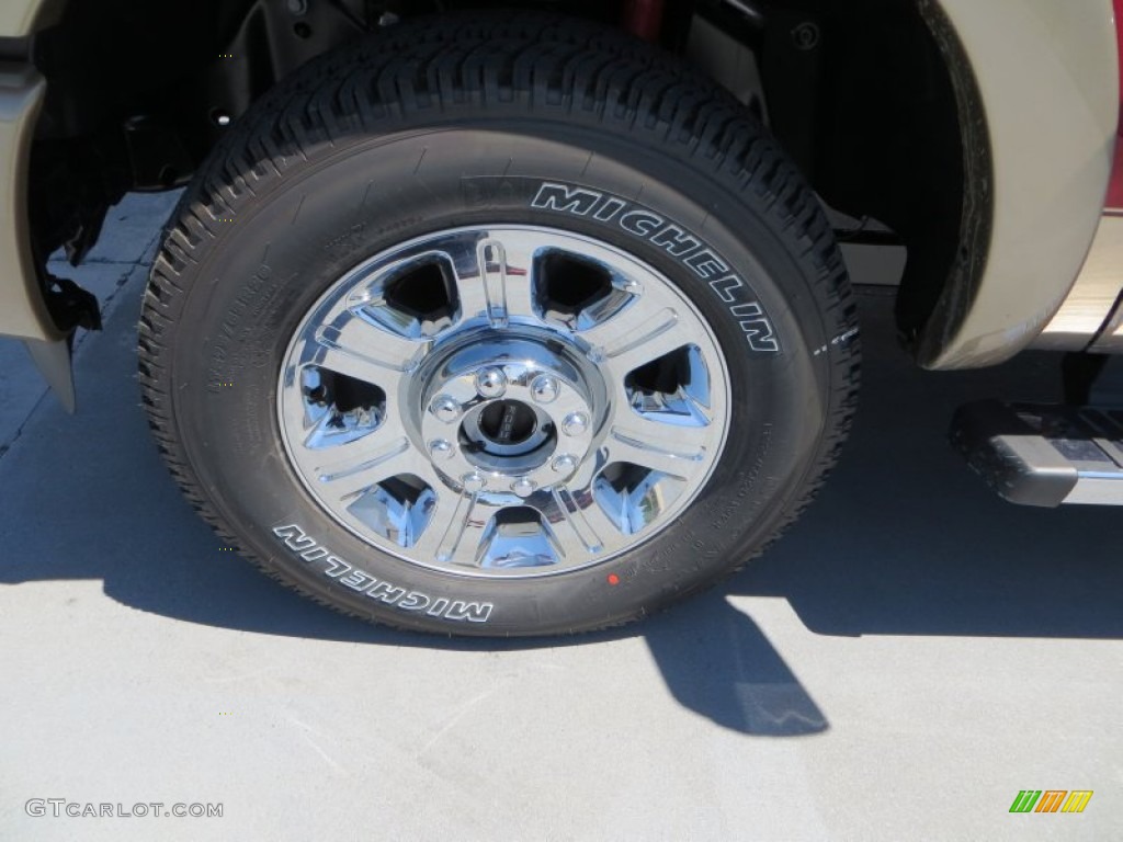 2013 Ford F250 Super Duty King Ranch Crew Cab 4x4 Wheel Photo #81008588