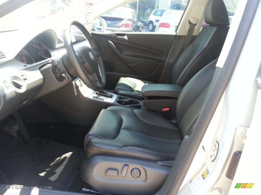 2009 Passat Komfort Sedan - White Gold Metallic / Deep Black photo #10