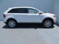 2013 White Platinum Tri-Coat Ford Edge Limited  photo #3