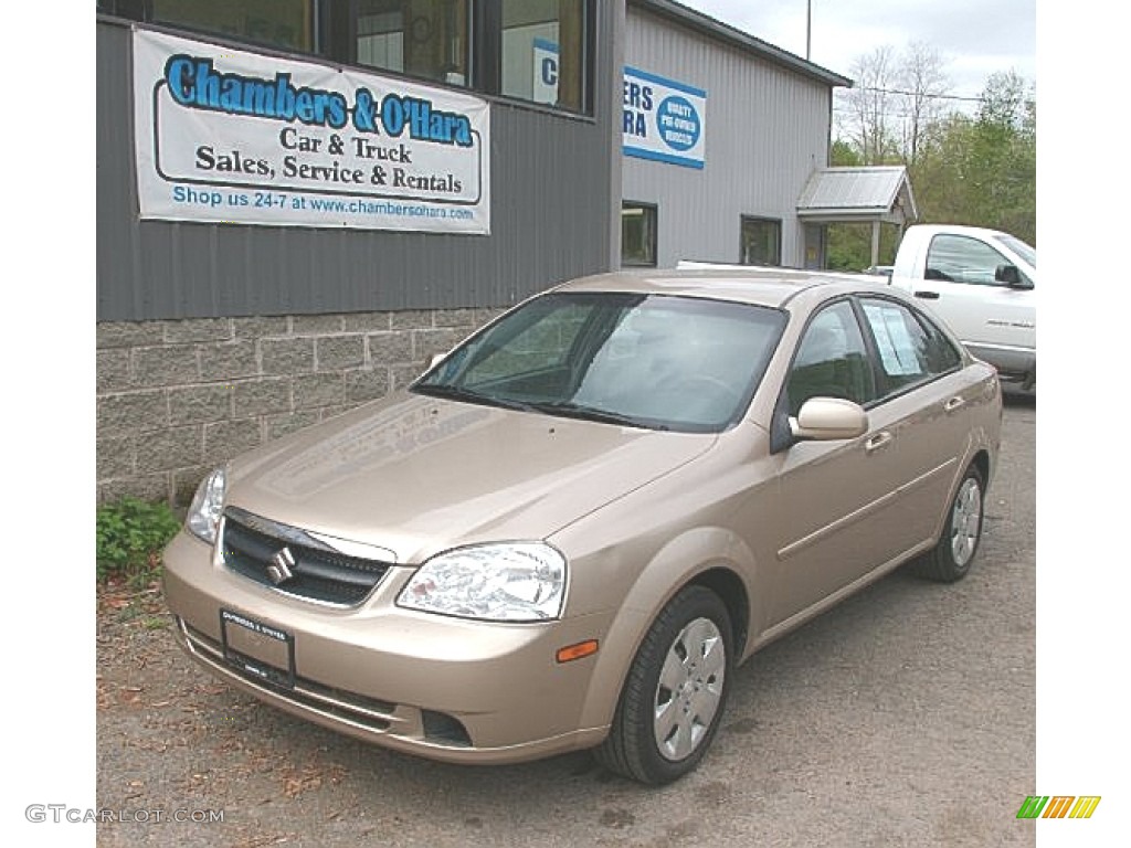 2008 Forenza  - Champagne Beige Metallic / Grey photo #1