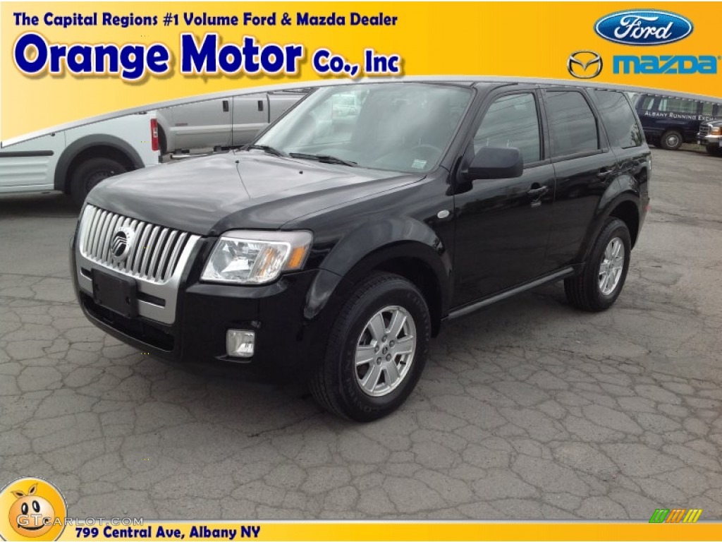 2008 Mariner V6 4WD - Black / Black photo #1