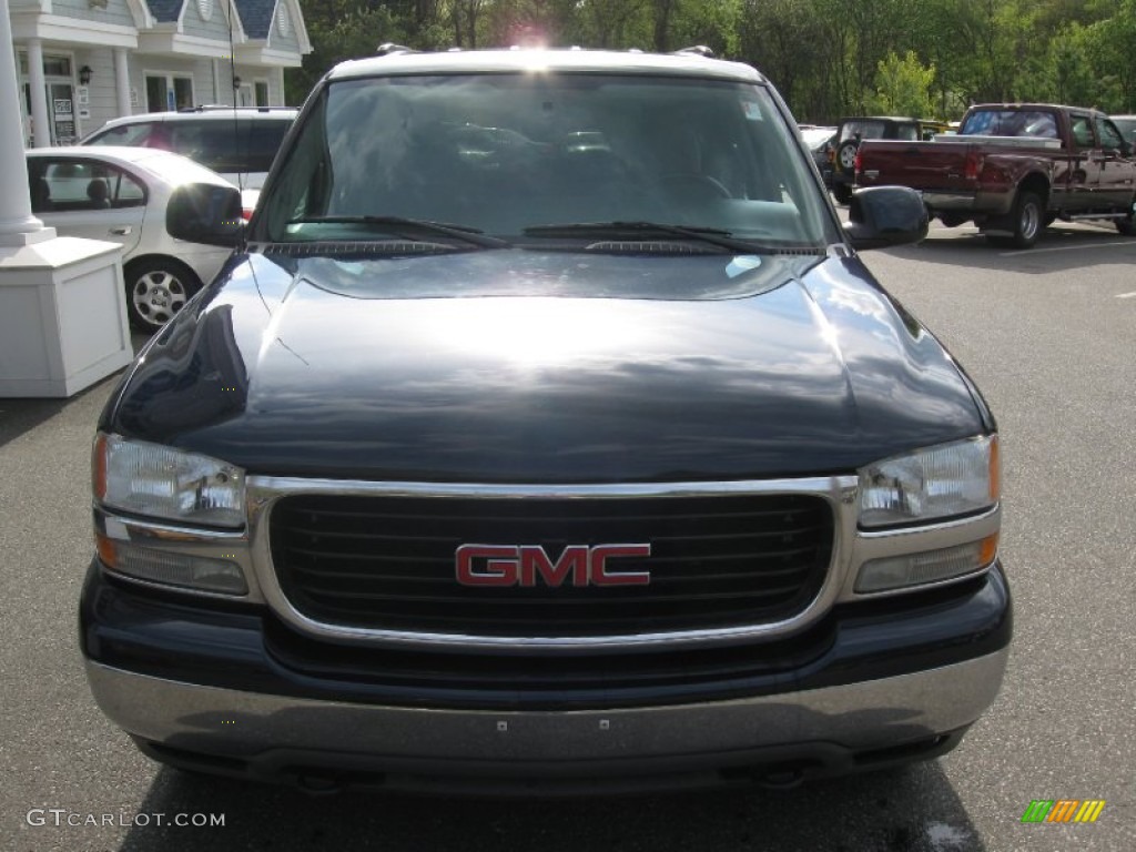 2004 Yukon SLT 4x4 - Deep Blue Metallic / Pewter/Dark Pewter photo #2