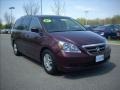 2007 Dark Cherry Pearl Honda Odyssey EX  photo #1