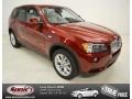 Vermilion Red Metallic - X3 xDrive35i Photo No. 1