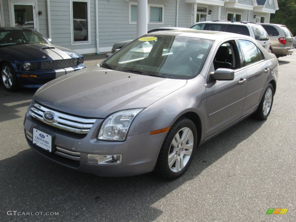 2007 Fusion SEL V6 - Tungsten Grey Metallic / Charcoal Black photo #3