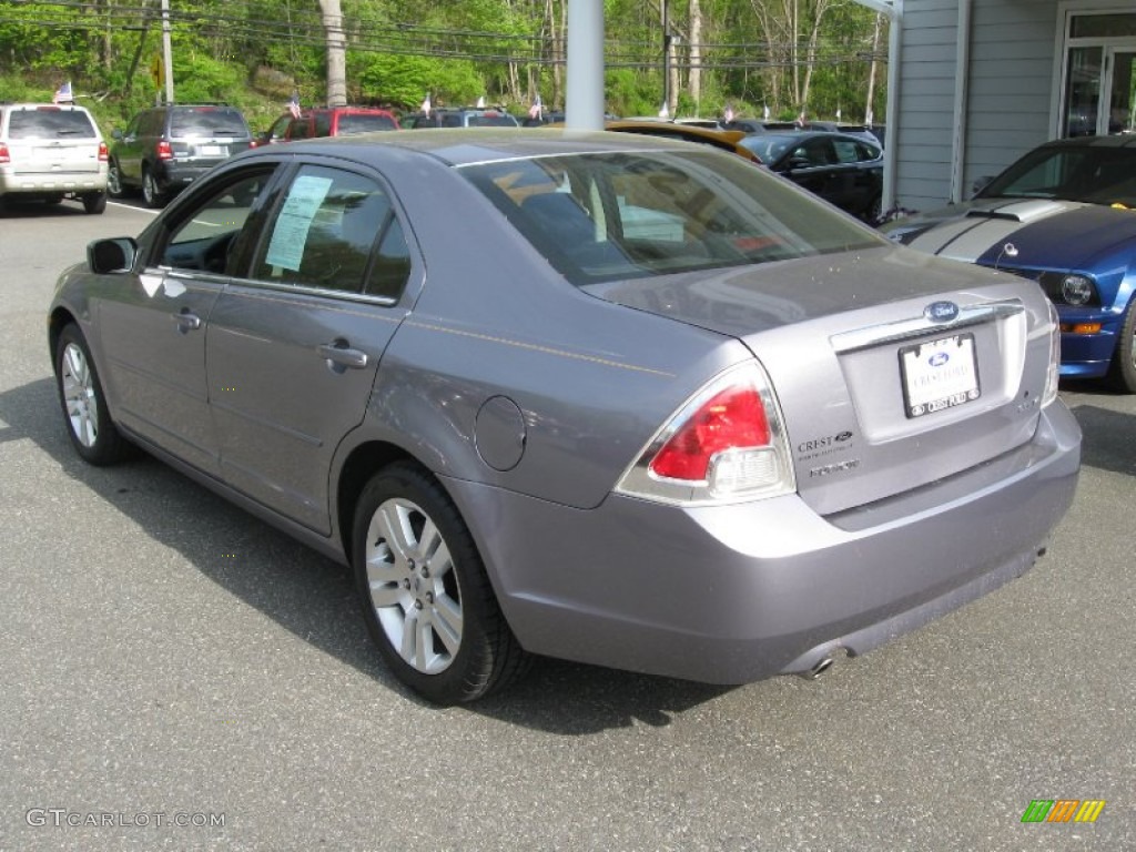 2007 Fusion SEL V6 - Tungsten Grey Metallic / Charcoal Black photo #5