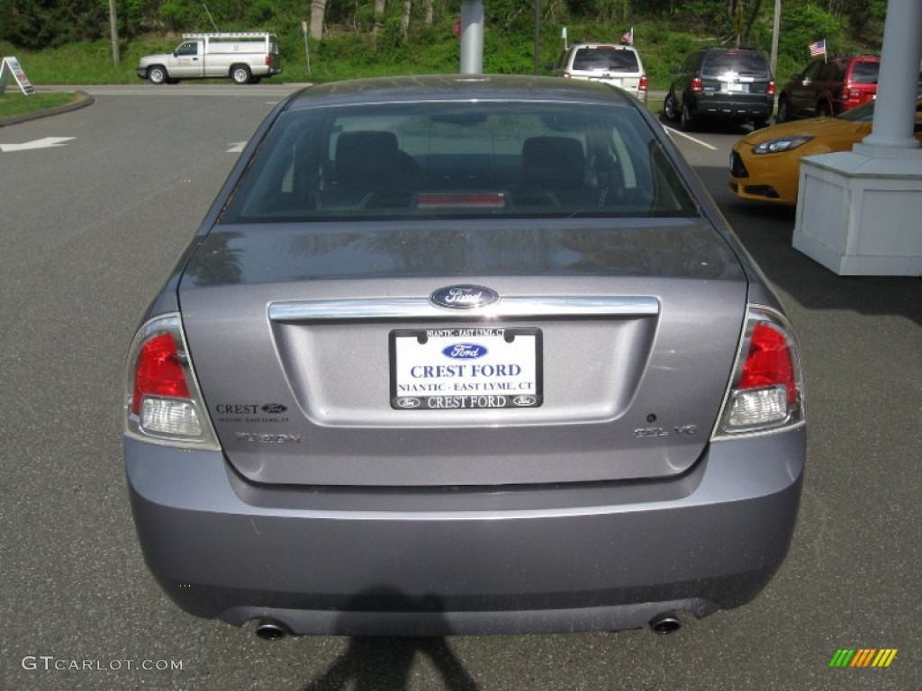 2007 Fusion SEL V6 - Tungsten Grey Metallic / Charcoal Black photo #6