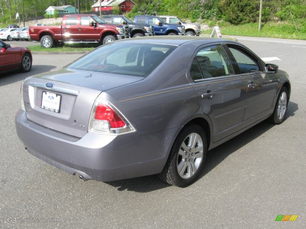 2007 Fusion SEL V6 - Tungsten Grey Metallic / Charcoal Black photo #7