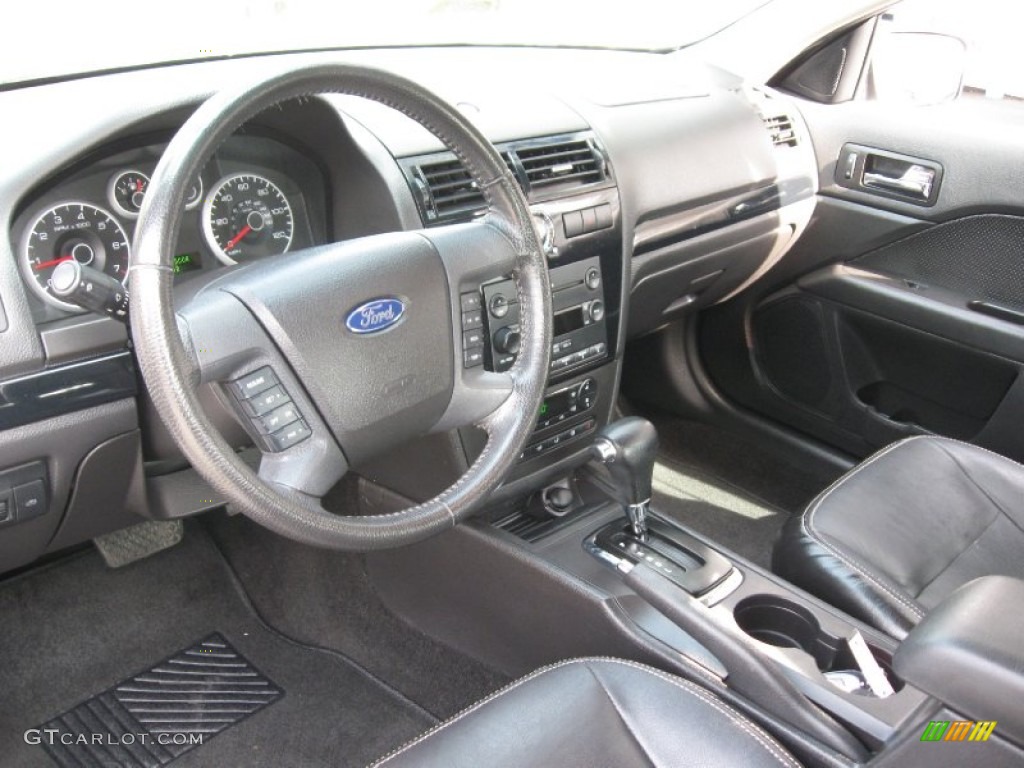 2007 Fusion SEL V6 - Tungsten Grey Metallic / Charcoal Black photo #10