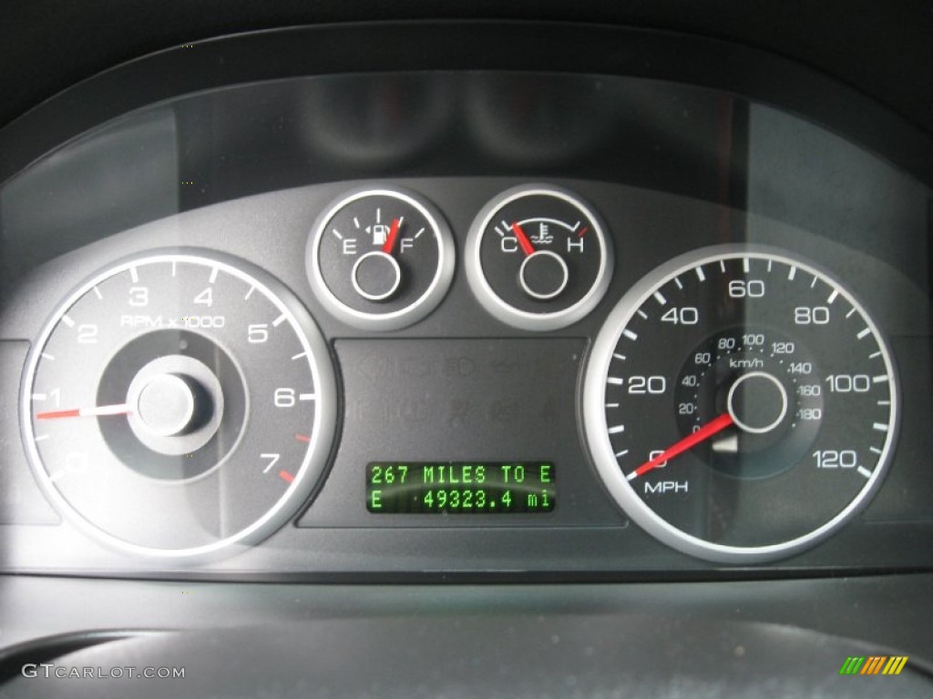 2007 Fusion SEL V6 - Tungsten Grey Metallic / Charcoal Black photo #13