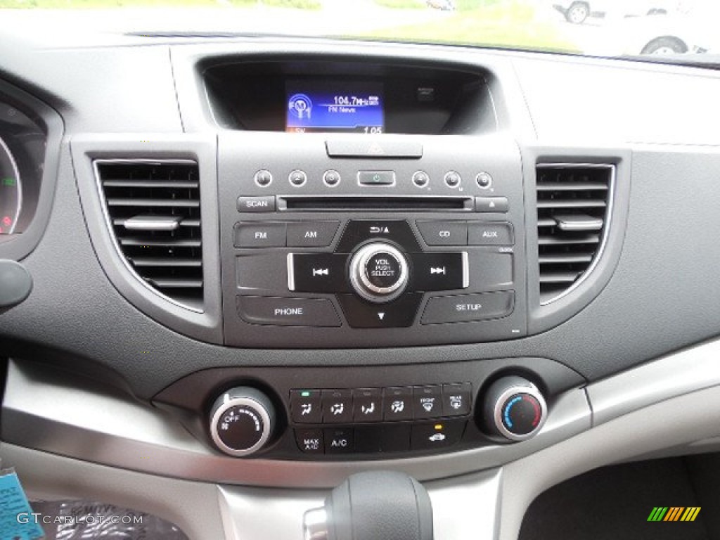 2013 CR-V EX AWD - Polished Metal Metallic / Gray photo #12