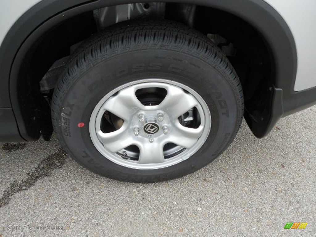 2013 CR-V LX AWD - Alabaster Silver Metallic / Gray photo #15