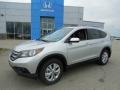2013 Alabaster Silver Metallic Honda CR-V EX AWD  photo #1
