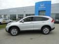 2013 Alabaster Silver Metallic Honda CR-V EX AWD  photo #2
