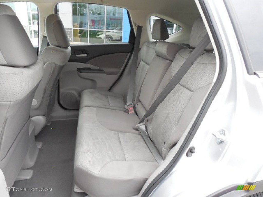 2013 CR-V EX AWD - Alabaster Silver Metallic / Gray photo #8