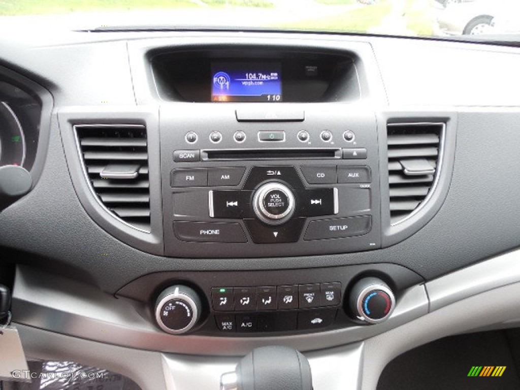 2013 CR-V EX AWD - Alabaster Silver Metallic / Gray photo #12