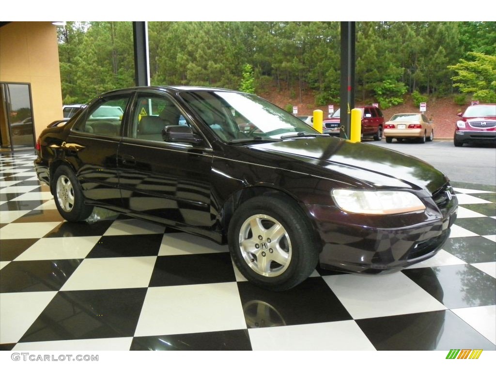 1998 Accord EX V6 Sedan - Black Currant Pearl / Quartz photo #1