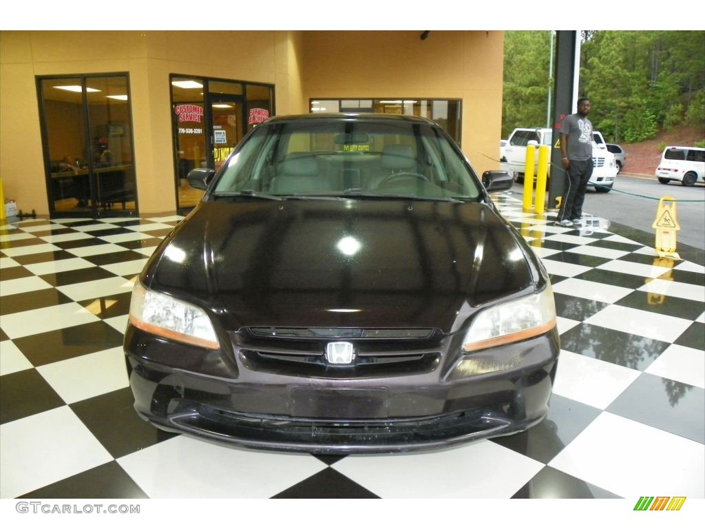 1998 Accord EX V6 Sedan - Black Currant Pearl / Quartz photo #2