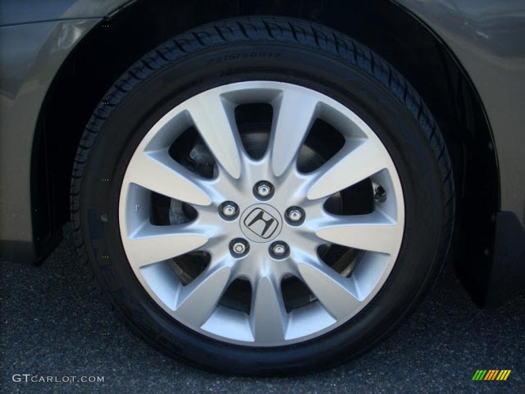 2007 Accord EX-L V6 Sedan - Carbon Bronze Pearl / Ivory photo #10