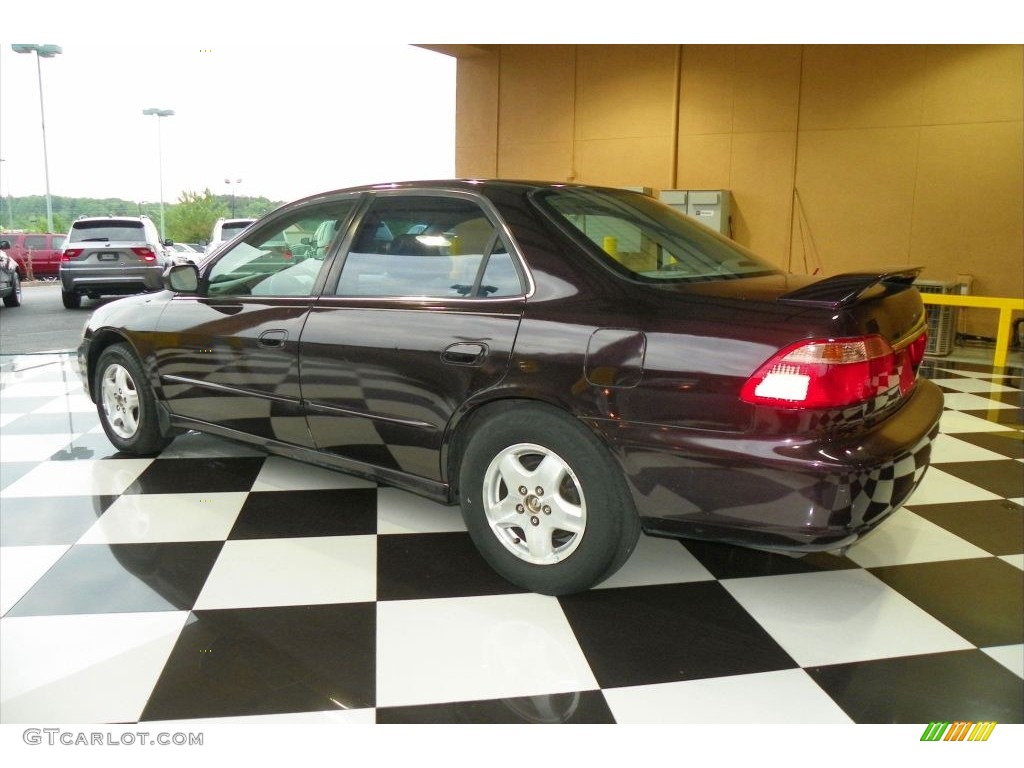 1998 Accord EX V6 Sedan - Black Currant Pearl / Quartz photo #4