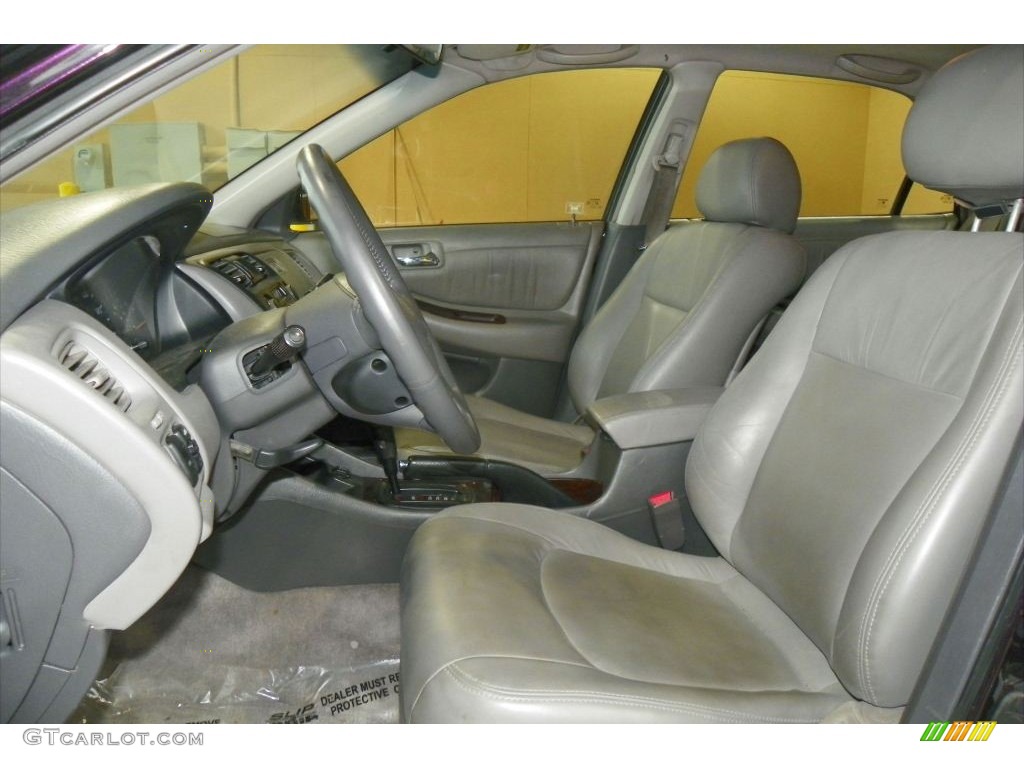 1998 Accord EX V6 Sedan - Black Currant Pearl / Quartz photo #8