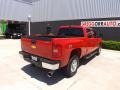 2009 Victory Red Chevrolet Silverado 2500HD LT Crew Cab 4x4  photo #3