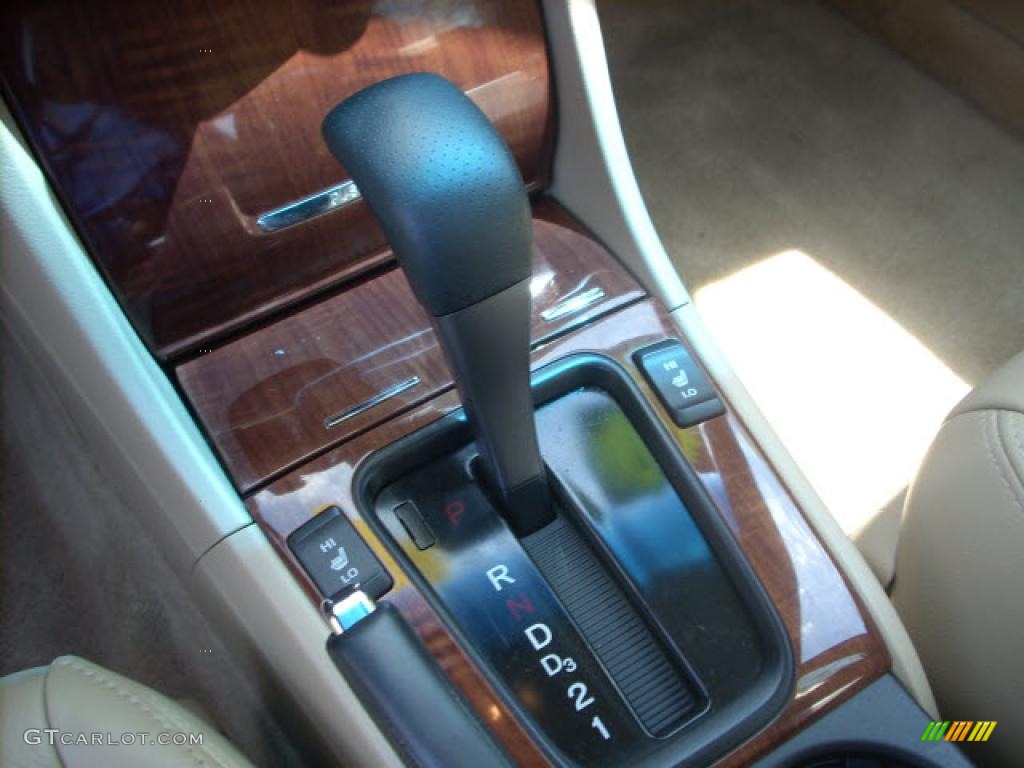 2007 Accord EX-L V6 Sedan - Carbon Bronze Pearl / Ivory photo #14