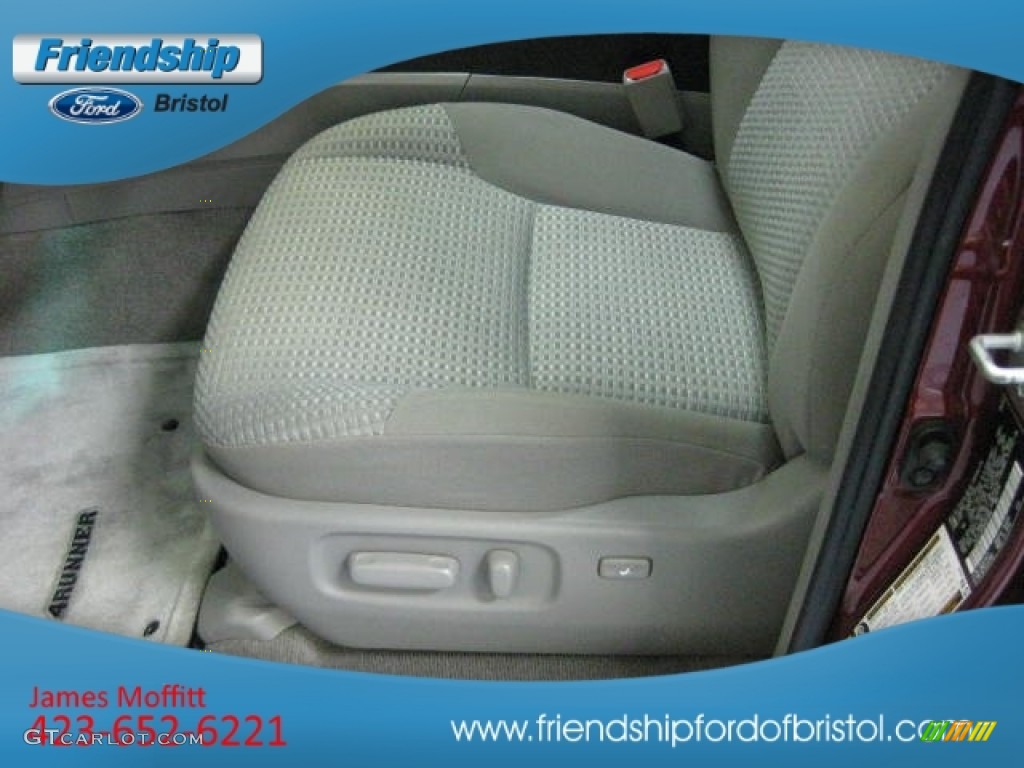 2008 4Runner SR5 - Salsa Red Pearl / Stone Gray photo #8