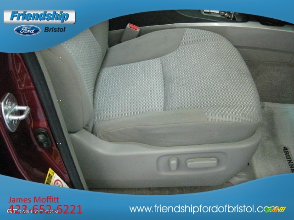 2008 4Runner SR5 - Salsa Red Pearl / Stone Gray photo #11