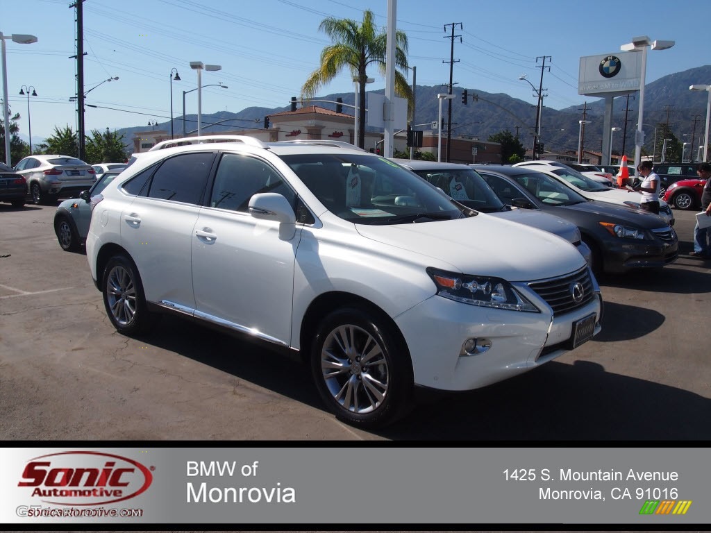 Starfire White Pearl Lexus RX