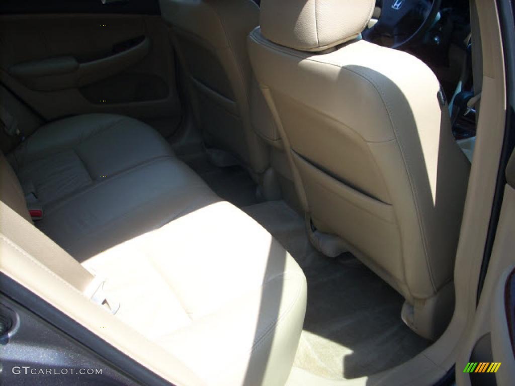 2007 Accord EX-L V6 Sedan - Carbon Bronze Pearl / Ivory photo #20