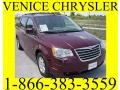 2008 Deep Crimson Crystal Pearlcoat Chrysler Town & Country Touring Signature Series  photo #1