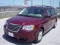 2008 Deep Crimson Crystal Pearlcoat Chrysler Town & Country Touring Signature Series  photo #2