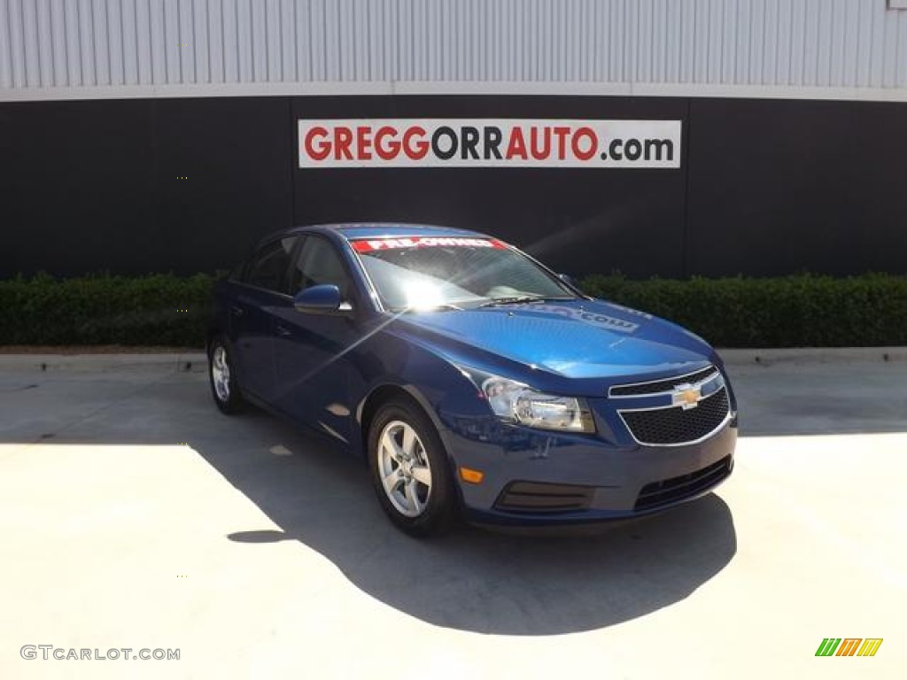 2013 Cruze LT - Blue Topaz Metallic / Medium Titanium photo #1