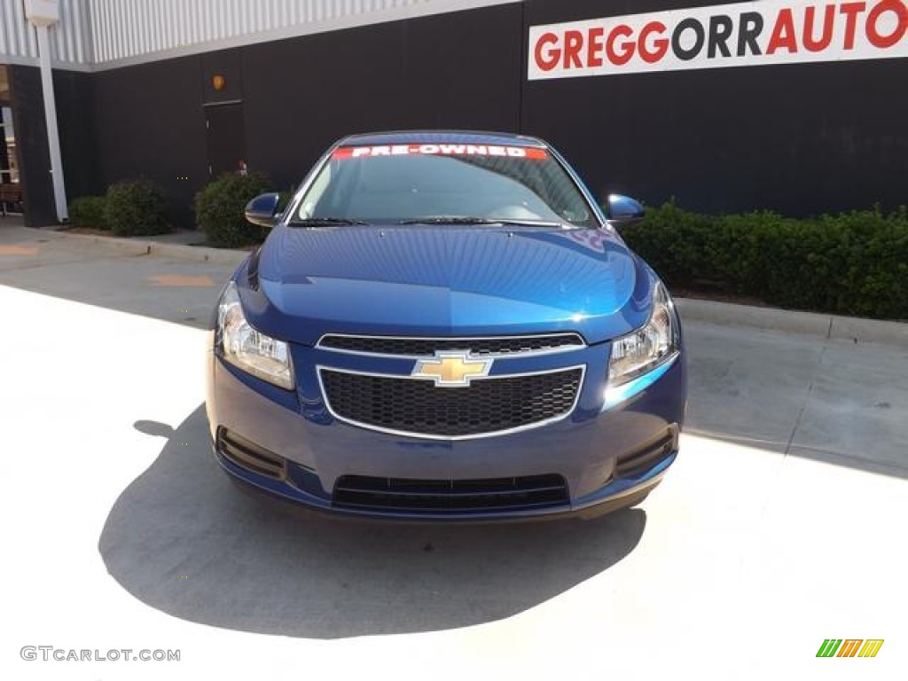 2013 Cruze LT - Blue Topaz Metallic / Medium Titanium photo #7