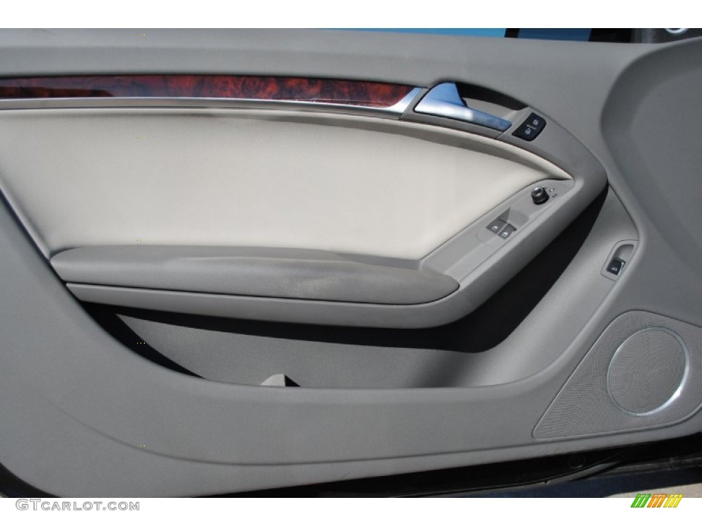 2010 A5 2.0T quattro Coupe - Brilliant Black / Linen Beige photo #10