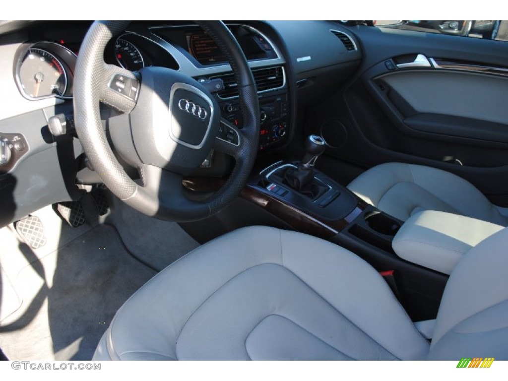 2010 A5 2.0T quattro Coupe - Brilliant Black / Linen Beige photo #11