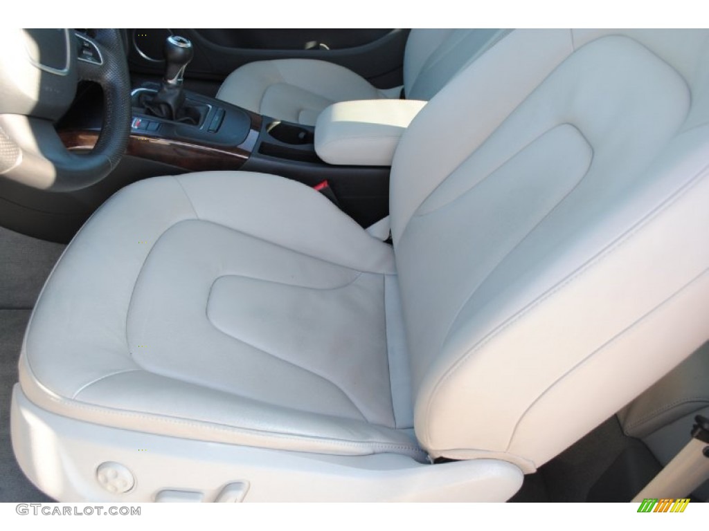 2010 A5 2.0T quattro Coupe - Brilliant Black / Linen Beige photo #12