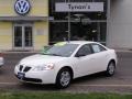 2008 Ivory White Pontiac G6 Value Leader Sedan  photo #1