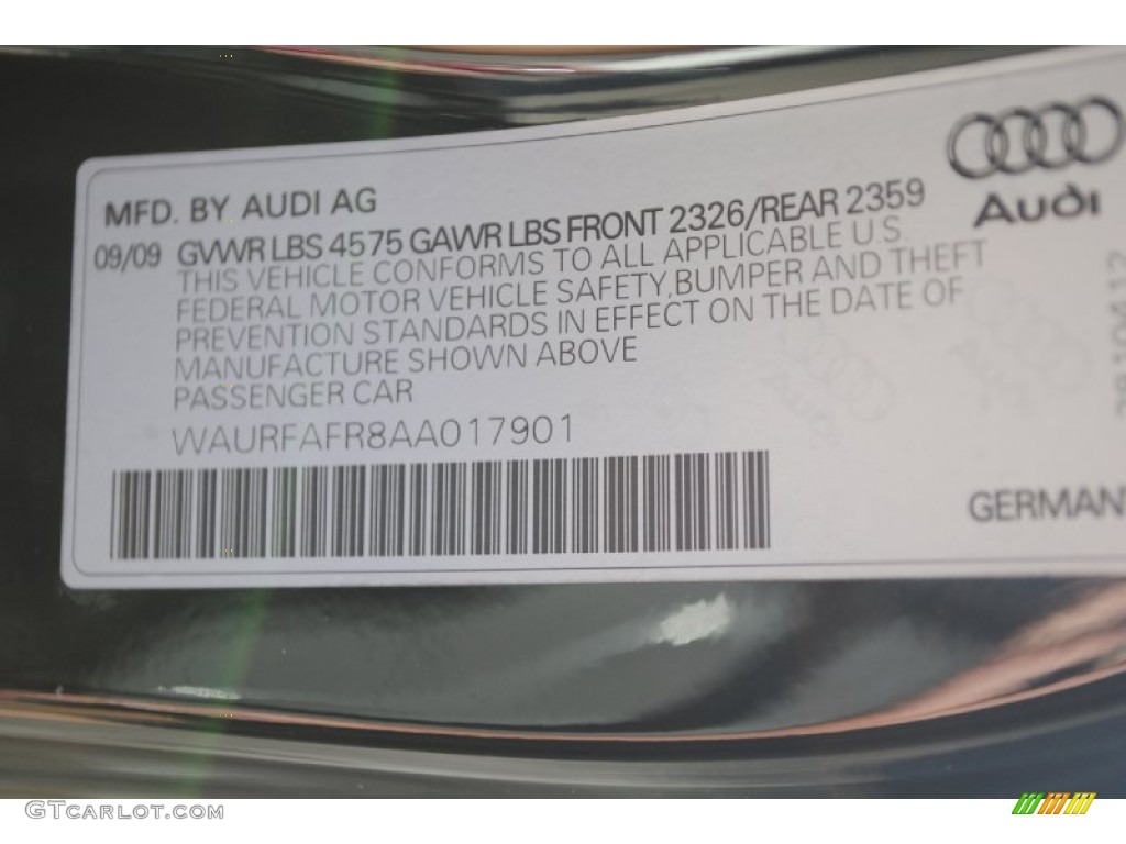 2010 A5 2.0T quattro Coupe - Brilliant Black / Linen Beige photo #26