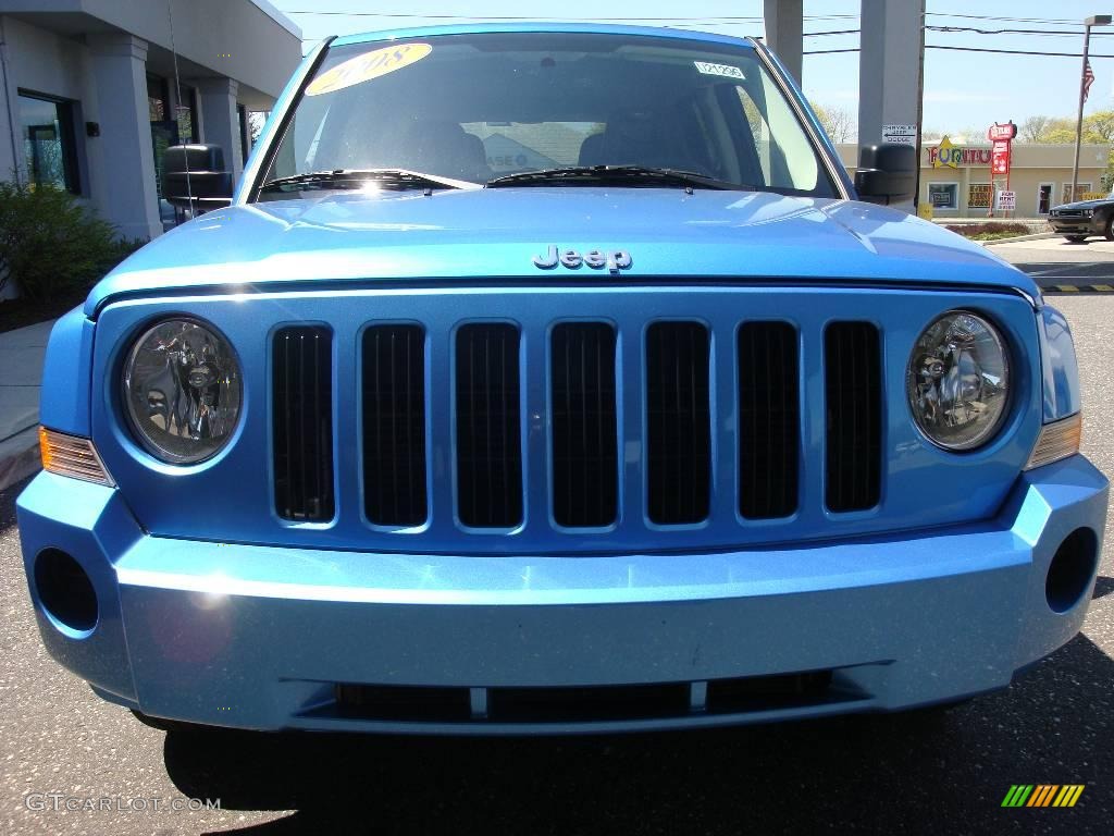 2008 Patriot Sport - Surf Blue Pearl / Dark Slate Gray photo #2