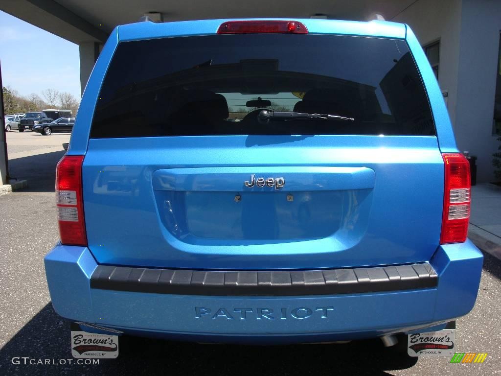 2008 Patriot Sport - Surf Blue Pearl / Dark Slate Gray photo #5