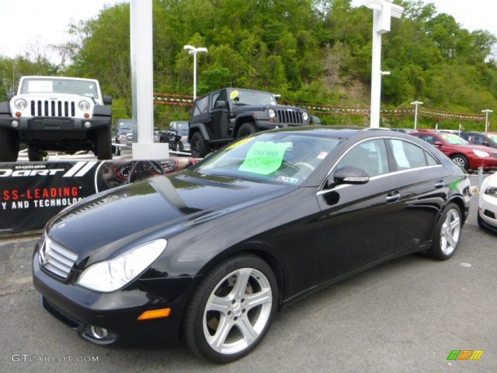 Black 2006 Mercedes-Benz CLS 500 Exterior Photo #81020722