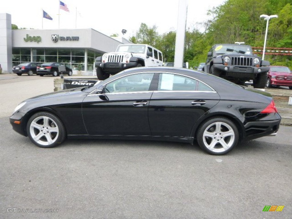Black 2006 Mercedes-Benz CLS 500 Exterior Photo #81020744