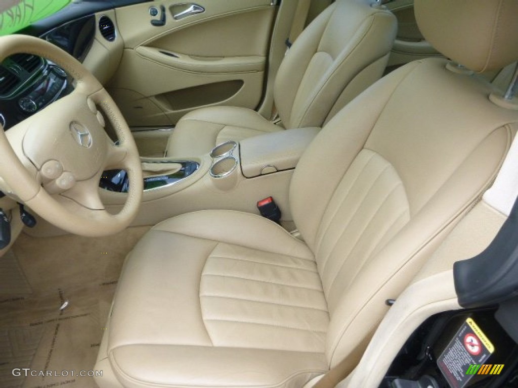 Cashmere Beige Interior 2006 Mercedes-Benz CLS 500 Photo #81020877
