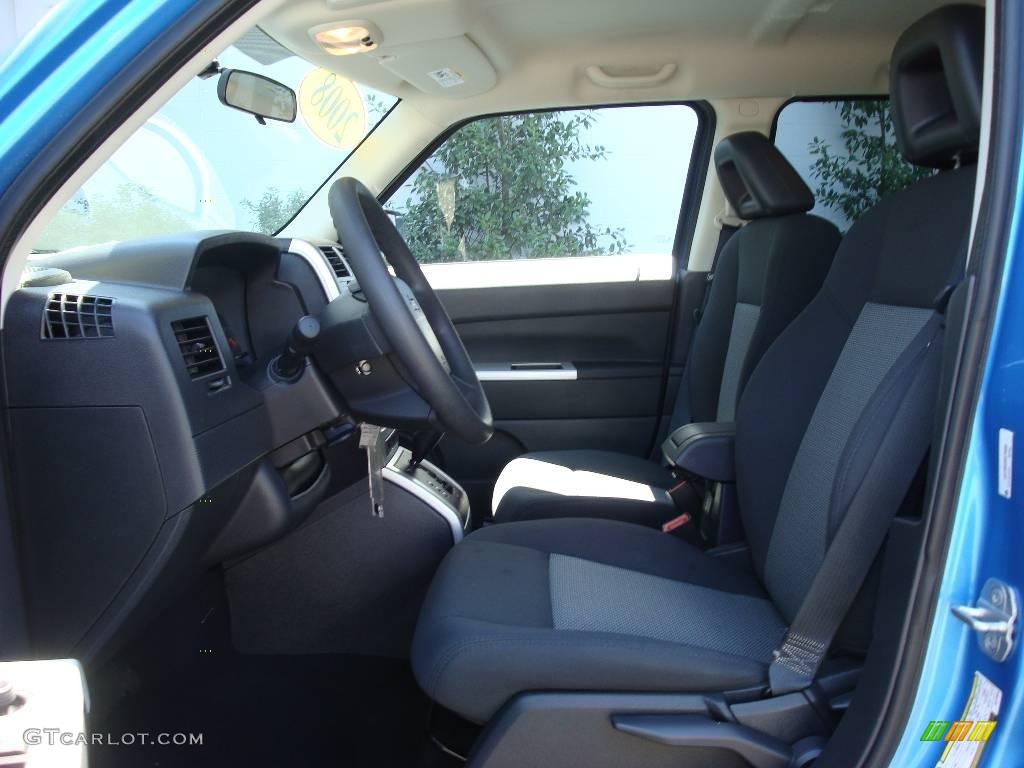 2008 Patriot Sport - Surf Blue Pearl / Dark Slate Gray photo #10
