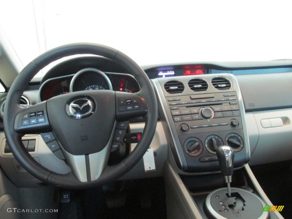 2011 Mazda CX-7 s Touring AWD Black Dashboard Photo #81021278